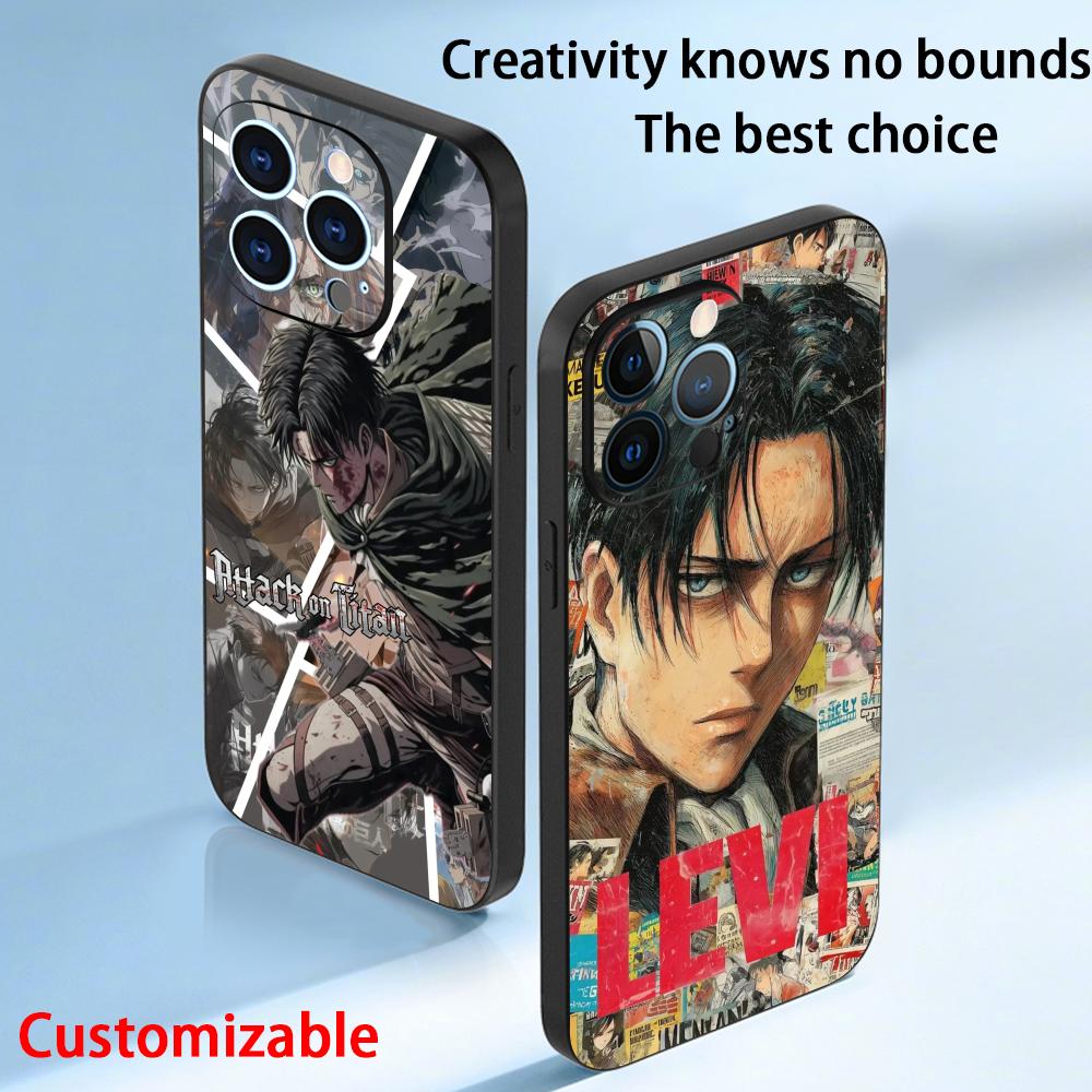 Apple Iphone 15 - Levi ackerman cool anime man pattern