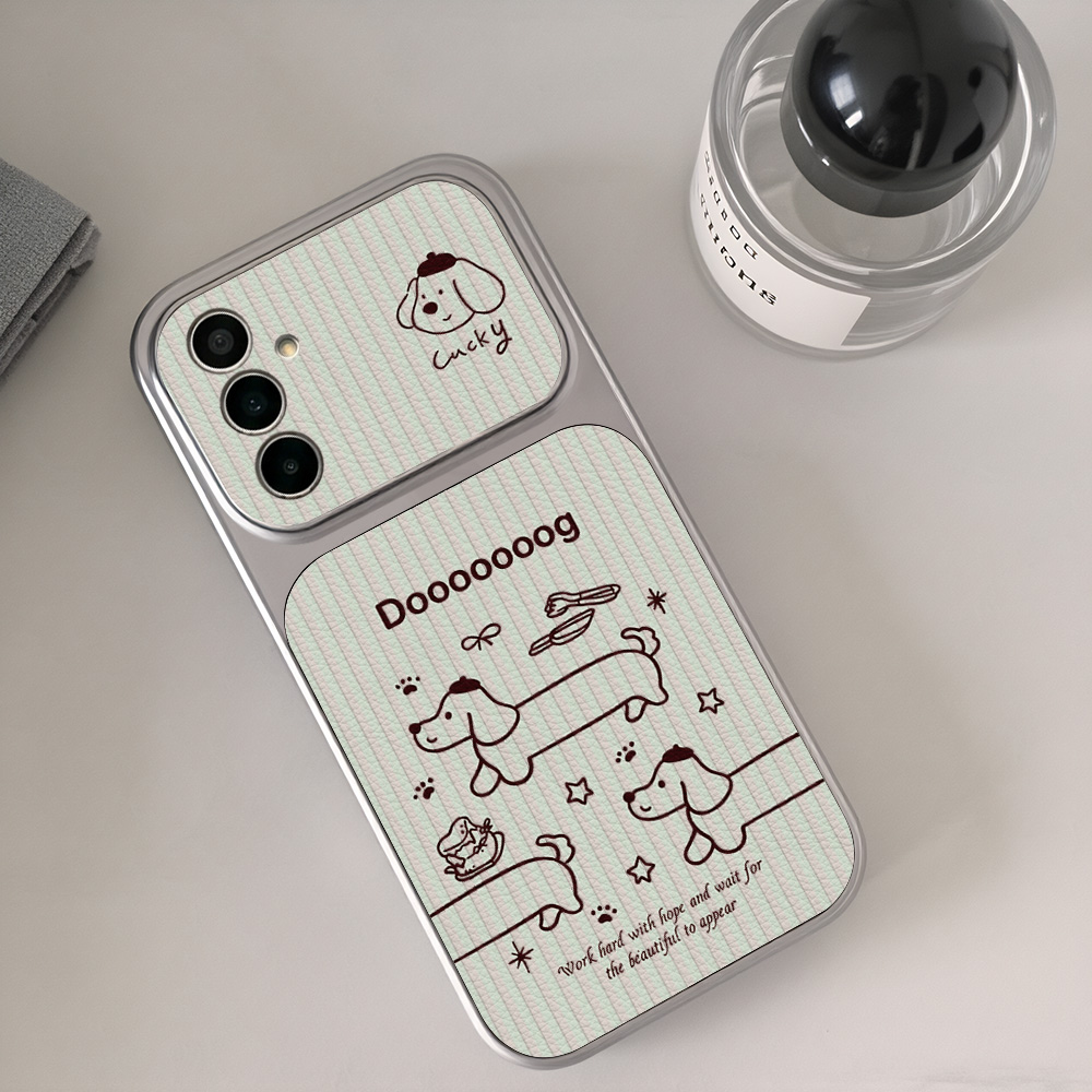 Cartoon Dachshund Phone Case F - огляд і ціна Camera Lens Protector