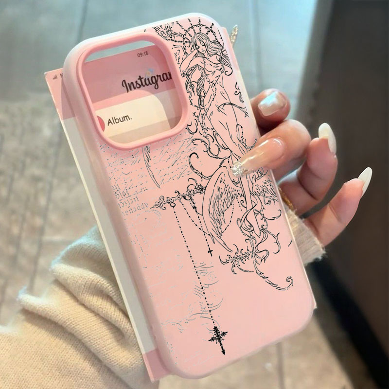 Gothic Style Angel Cross Line  - огляд і ціна Samsung Galaxy S25