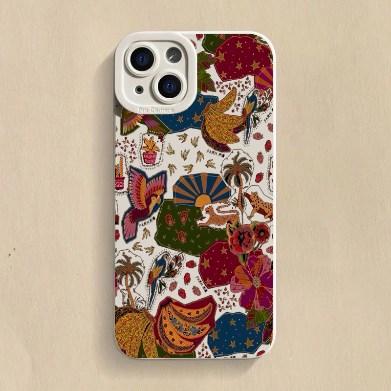 Floral Leopard Eyes Phone Case - огляд і ціна Samsung Galaxy S25