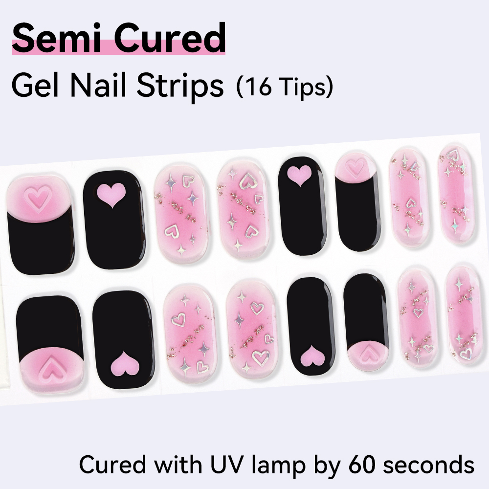 16Tips Valentine's Day Semi-Cu - огляд і ціна Full Cover Adhesive