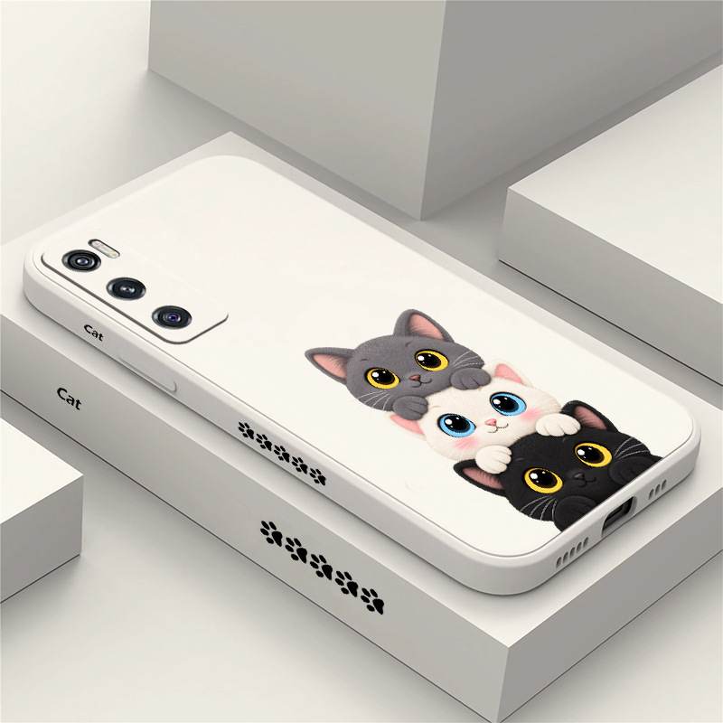 Cute Coloful Cats Phone Case F - огляд і ціна Vivo V40