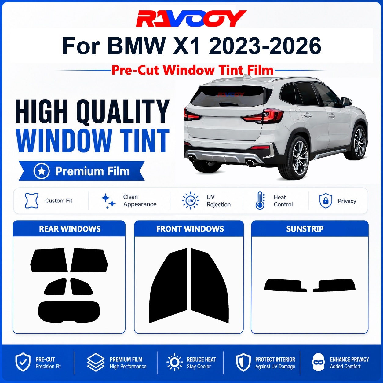 Premium Pre-Cut Window Tint Fo - огляд і ціна Privacy Screen Protector