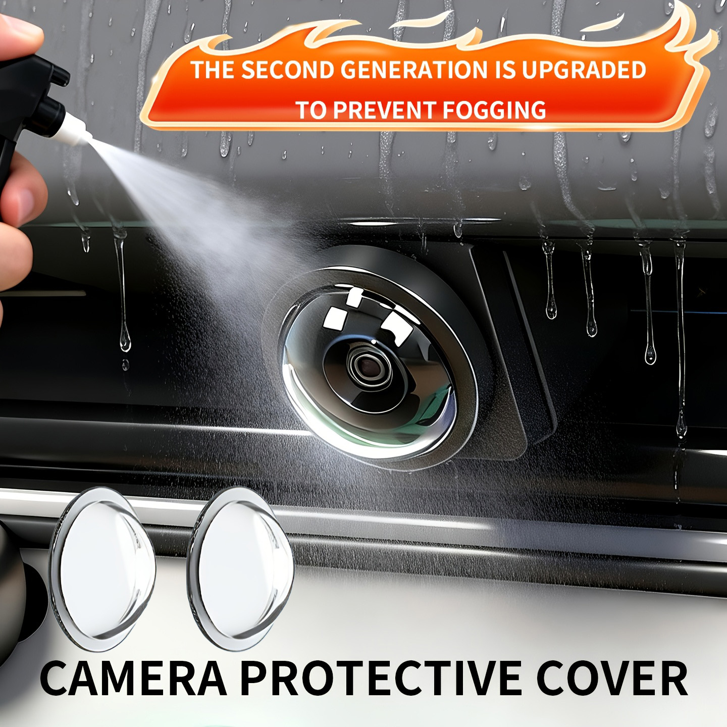 2Pcs Car Rear View Backup Came - огляд і ціна Camera Lens Protector