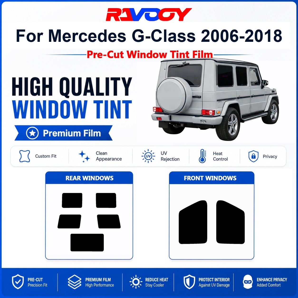 Premium Pre-Cut Window Tint Fo - огляд і ціна Privacy Screen Protector